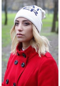 Resim Kadın Bere Beyaz 1257-Standart-Beyaz 