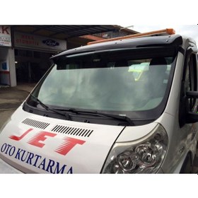 Resim Ducato 2006 Üstü Ön Cam Güneşliği Mika Parlak Siyah Garage453 