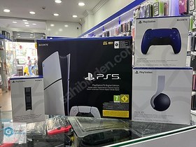 Resim Ps5 Dijital Slim SIFIR - 2.Kol - Pulse 3D - Şarj Standı - KURYE 