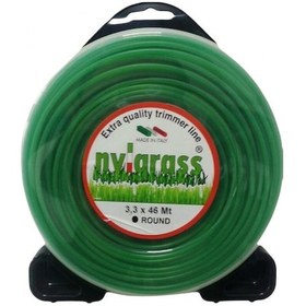 Resim Nylgrass Yeşil Yuvarlak Tırpan Misinası 3.5 Mm 44 Mt 