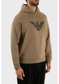 Resim Emporio Armani Erkek Sweat 6L1ML9 1JWPZ 01D8 BEJ Bej 