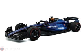 Resim 1:18 Solido 2024 Williams FW46 #23 Arabia Saudita GP fórmula 1 - Alex Albon 