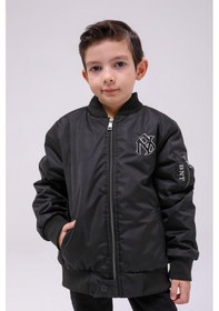 Resim Benitto Kids Erkek Çocuk Mevsimlik Yağmurluk Ceket 51294-siyah Siyah 
