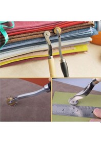 Resim 3 Adet Işaretleme Iğnesi Iğneli Rulet Kumaş Üstü Terzi Çizgi Rule 