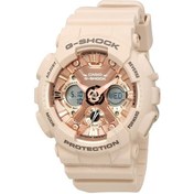 Resim Casıo G-shock Rose Gold-tone Unisex Kol Saati Gma-s120mf-4acr Gmas120mf-4acr 