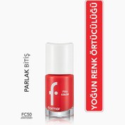 Resim Flormar Full Color Ekstra Yoğun Pigmentli Oje FC50 Miami Sunset 