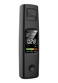 Resim Yaozixa Siyah Taşınabilir Alkol Testeri - Dokunmadan Üfleme Tipi, Sayısal Göstergeli, Hızlı Doğru Sonuçlar, Xy-a20 İç Dizaynlı Pil 