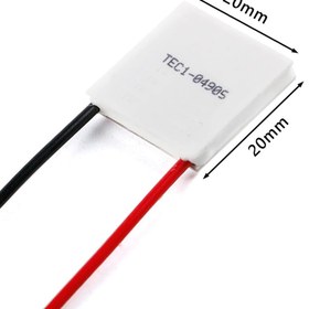 Resim Genel Markalar Tec1-04905 Termo Elektrik Peltier Soğutucu Tec1 04905 2x2cm 20x20mm Dc 5v 3a Mini Klima Fan Buzluk 