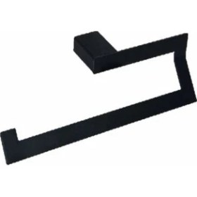 Resim Azm Hırdavat Dekor Uzun Kağıt Havluluk Mat Siyah (Ss 304 1011 04) 