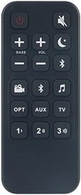 Resim Allimity RE62141 Yedek Uzaktan Kumanda Polk Sound Bar Audio Surroundbar RTRE62141 RE6214-1 RE62141 Signa SIGNAS1 S2 SIGNAS1 SIGNAS2 AM6214-A Signa S3 Signa Audio S4 için uygundur 