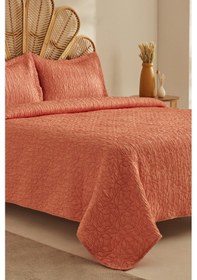 Resim Karaca Home Rody Çift Kişilik Yatak Örtüsü Turuncu 200.22.14.0513 Turuncu 