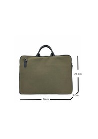 Resim Kanvas Laptop Çantası 13 İnç Haki Çok Renkli 