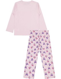 Resim Kuromi 10-13 Yaş Pijama Takımı - Pembe - Pembe / 10-11 Yaş 