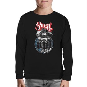 Resim Ghost Siyah Çocuk Sweatshirt 