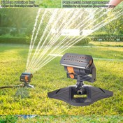 Resim 1 adet 16 Delikli Bahçe Sulama Sistemi, 180° Dönebilen Nozul, Otomatik Sulama, Geniş Kapsama, Elektrik Gerektirmez, Bahçe Sulama, Açık Alan, Patio için Uygun 