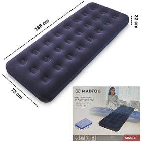 Resim Madfox Tritech Luftbett Single Tek Kişilik Şişme Yatak 