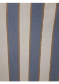 Resim Ceylan Home Balkon Perdesi Gri Krem Çizgili Ölçü Seçenekli Gri 