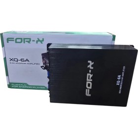 Resim Frxx XQ-6A Max Power 50WX6CH Multimedya Oem Teyp Uyumlu Oto Amfi 