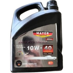 Resim Mayer Nitro 10w40 Yarı Sentetik Motor Yağı 4lt 