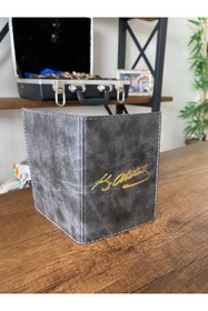 Resim EFE DERİ EFE DERİ ATA Dikişli Araç Ruhsat Kılıfı Kabı Oto Ruhsatlık Araba Ruhsat Koruyucu 