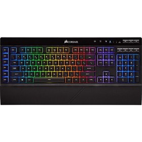 Resim Corsair K57 RGB İngilizce Kablolu ve Kablosuz Gaming Klavye 