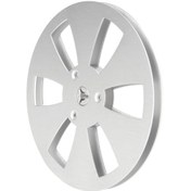 Resim Tenfowee 7 İnç 1/4 İnç Boş Alüminyum Ses Bandı Makarası - 6 Delikli, Dayanıklı, Universal Open Reel Kayıt Cihazları İçin Değiştirme Parçası 1 Adet 