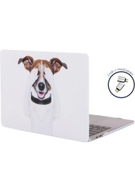 Resim Apple Uyumlu MacBook Pro Kılıf Hardcase Touch Bar A1707 A1990 Dog01Nl R-16 