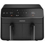 Resim Grundig Fr 7284 Airfit Twin 8.5 L Çiftli Airfryer 