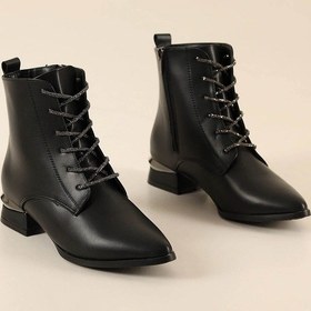 Resim Trender Siyah Kadın Bot & Bootie 01.111.01 Siyah 