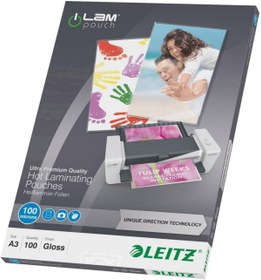 Resim TeronMed UDT Laminasyon Poşeti A3 100 mikron 100 adet 1123239 