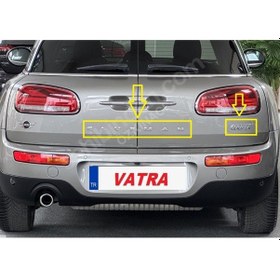 Resim Mini Clubman 1.5 D One Salt Uyumlu Cooper Ve Clubman Krom Bagaj Yazısı 3m 3d Abs 