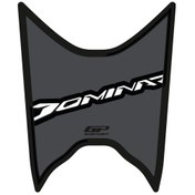 Resim GP Kompozit Bajaj Dominar 250 / 400 2020-2024 Uyumlu Tank Pad Gri 