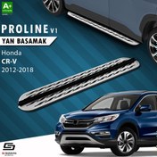 Resim S-Dizayn Honda CR-V 4 OEM Still Pro V2 Aluminyum Yan Basamak 173 Cm 2012-2018 
