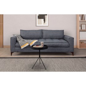 Resim Laperla Mobilya COSMOZ ÜÇLÜ KOLTUK KETEN GRİ1 