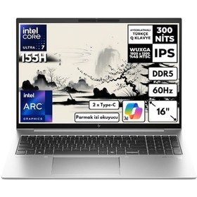 Resim HP EliteBook 860 G11 970P0ETHMF9 Ultra 7-155H 64 GB 2 TB SSD 16" W11P Dizüstü Bilgisayar 
