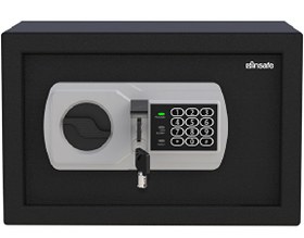Resim Insafe ISNEKC20 Dijital Küçük Boy Çelik Kasa - Para Kasası - Değerli Eşya ve Mücevher Kasası 