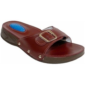 Resim Ortopedik Halluks Ve Topuk Dikeni Terliği Kemik Çıkıntısı Terlik-Bordo 