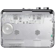 Resim Jeemson Transparent Cassette Player - Portable Mp3 Dönüştürücü, Otomatik Ters Çalma, Kulaklık Ve Yazılım Dahil, Usb/batarya Beslenimi 