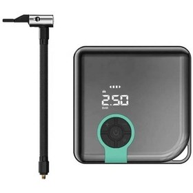 Resim Basınç Göstergeli Şarj Edilebilir Araba Oto Araç Lastik Şişirme P 