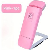 Resim Xuweiwei Pembe Mini Katlanır Kitap Okuma Lambası 3 Renk 3 Parlaklık Usb Şarj Pembe 