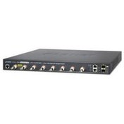 Resim PL-LRP-822CS 8-port Coax + 2-port 10/100/1000T + 2-port 100/1000X SFP Long Reach PoE over Coaxial Managed Switch 