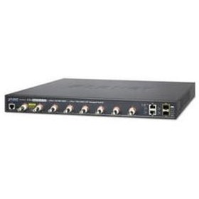 Resim PL-LRP-822CS 8-port Coax + 2-port 10/100/1000T + 2-port 100/1000X SFP Long Reach PoE over Coaxial Managed Switch 