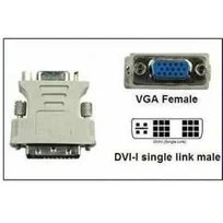 Resim Platoon 18 5 DVI To VGA Çevirici DVI To VGA 18 5 DVI VGA 