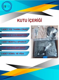 Resim İMPROZAMAN 30 Adet Kart Hediye Yüz Tanıma ve Kart Okuma Cihazı Maaş Yazılımı Dahil Parmak Okuma Özellikli Personel Takip Sistemi 