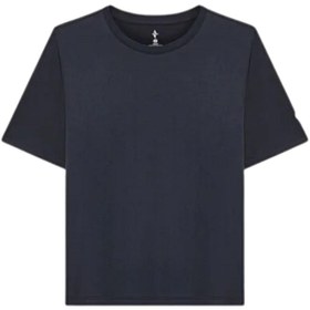 Resim Skechers Lounge Regular Crew Neck Kadın Siyah Tişört 
