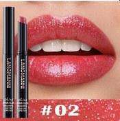 Resim Elmas Sedefli Ruj Su Geçirmez Uzun Ömürlü Yapışmaz Fincan Mat Kadife Parlak 02 Pembe 