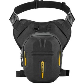 Resim Wezone Rockbros Motosiklet Çantası: Göğüs, Bel Ve Yağ Kutusu İçin Çok Amaçlı Taşınabilir Çanta Siyah 