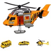 Resim A-T AYZE-TRENDY OYUNCAK HELİKOPTER İNŞAAT ARABALI SET 20065 