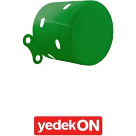 Resim Akis Tası Uzun & Kısa Yeşil Boyalı 