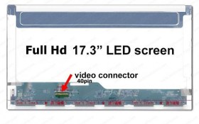 Resim Toshiba Qosmio X70-A-13N uyumlu 17.3 Lcd panel Led Ekran 